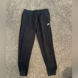 Large Black Nike Sweatpants